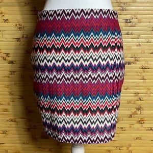 Geometric Mini Skirt